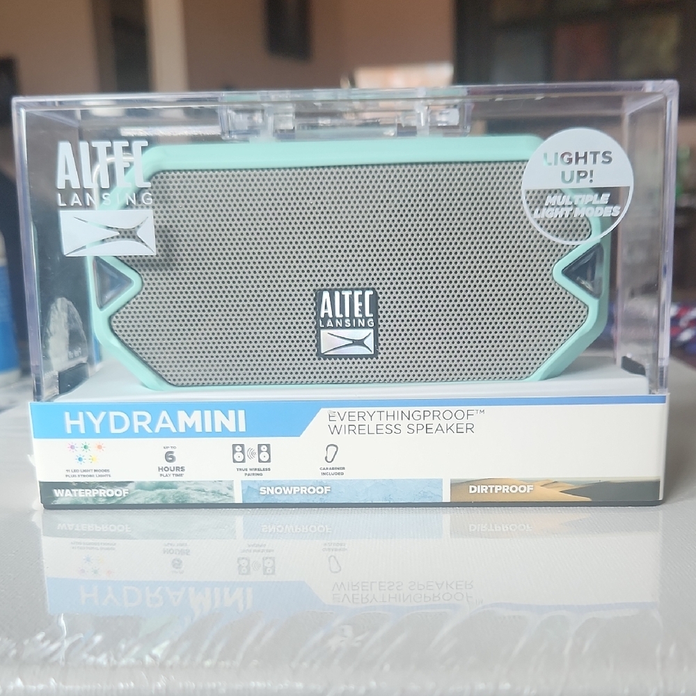 New In Box Altec Lansing HydraMini Wireless Speaker